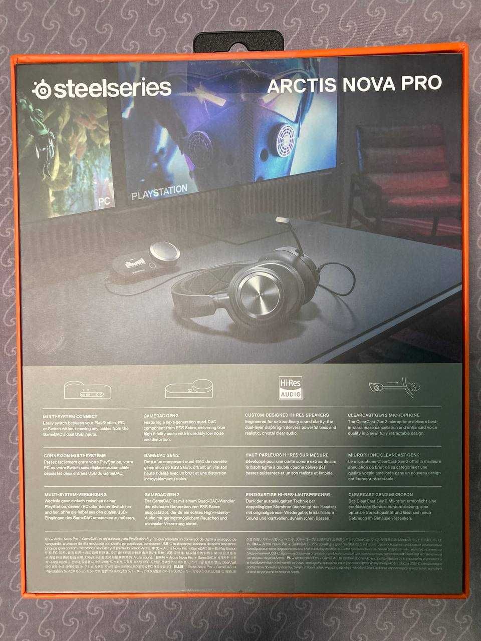 Проводные Наушники-Гарнитура SteelSeries Arctis Nova Pro 61527