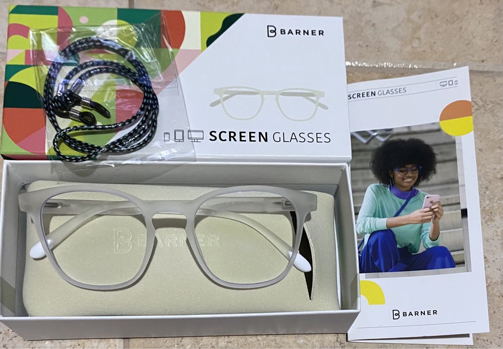 Oculos Barner Screen Glasses novos