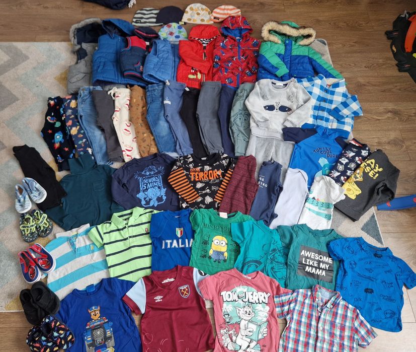 Paka ubrań dla chłopca 86/92/98