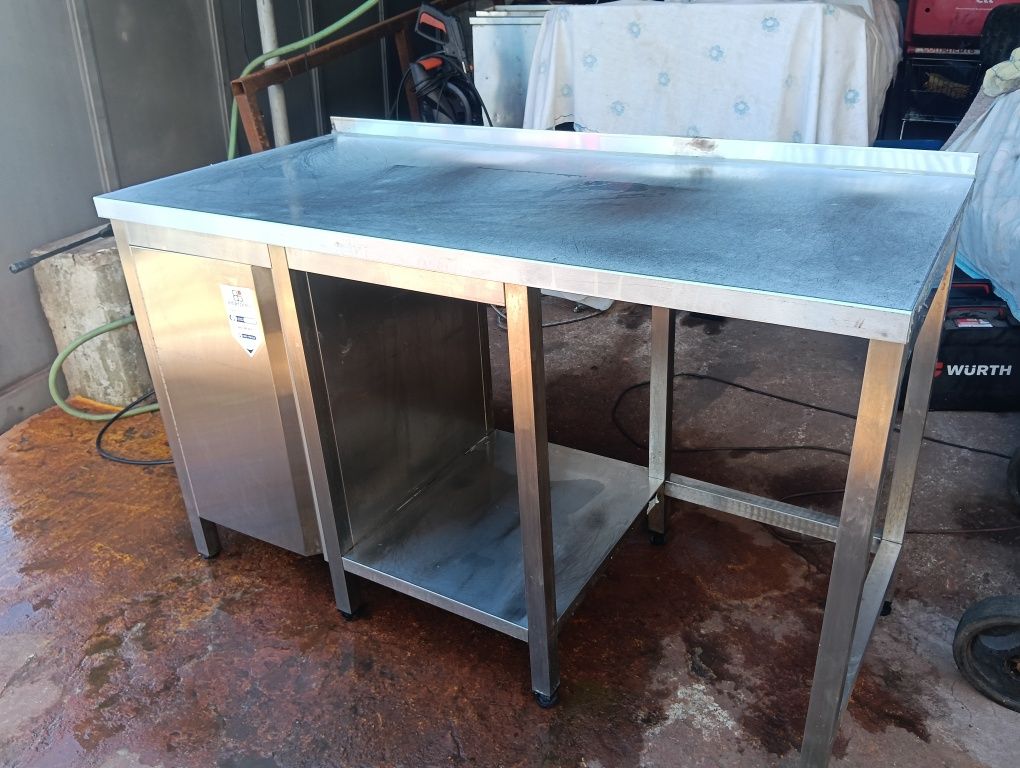 Escaparate em inox 1.50