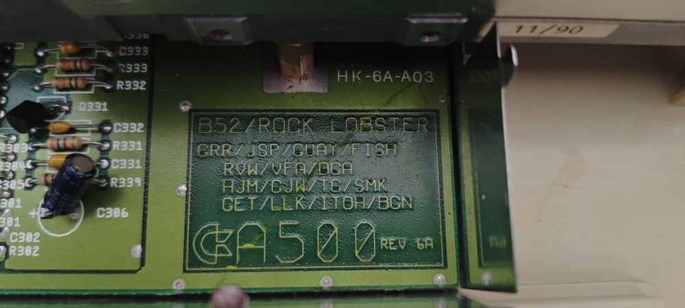 Komputer Amiga 500 A500 Commodore Zasilacz Pady