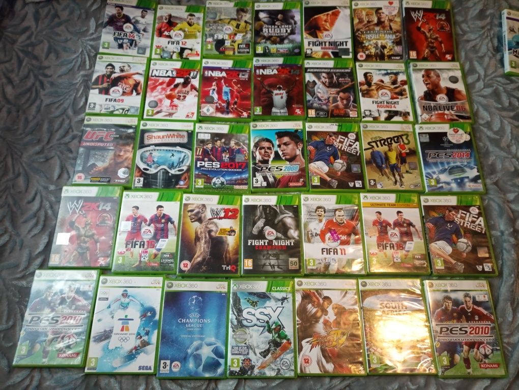 Sprzedam gry na konsole Xbox 360