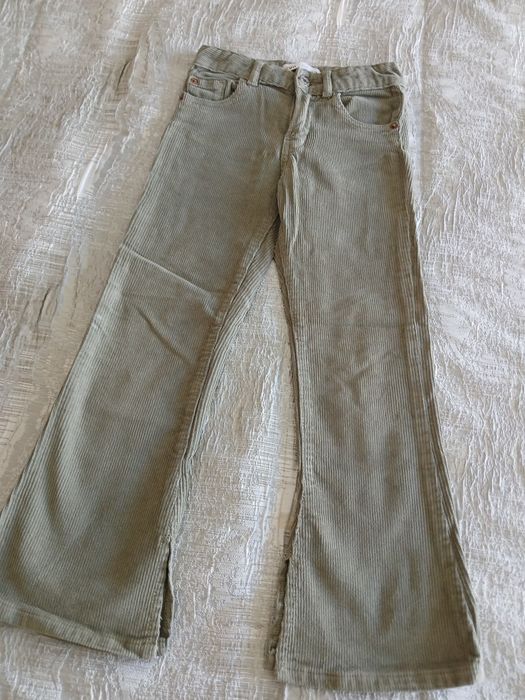Calças de bombazine da Zara
