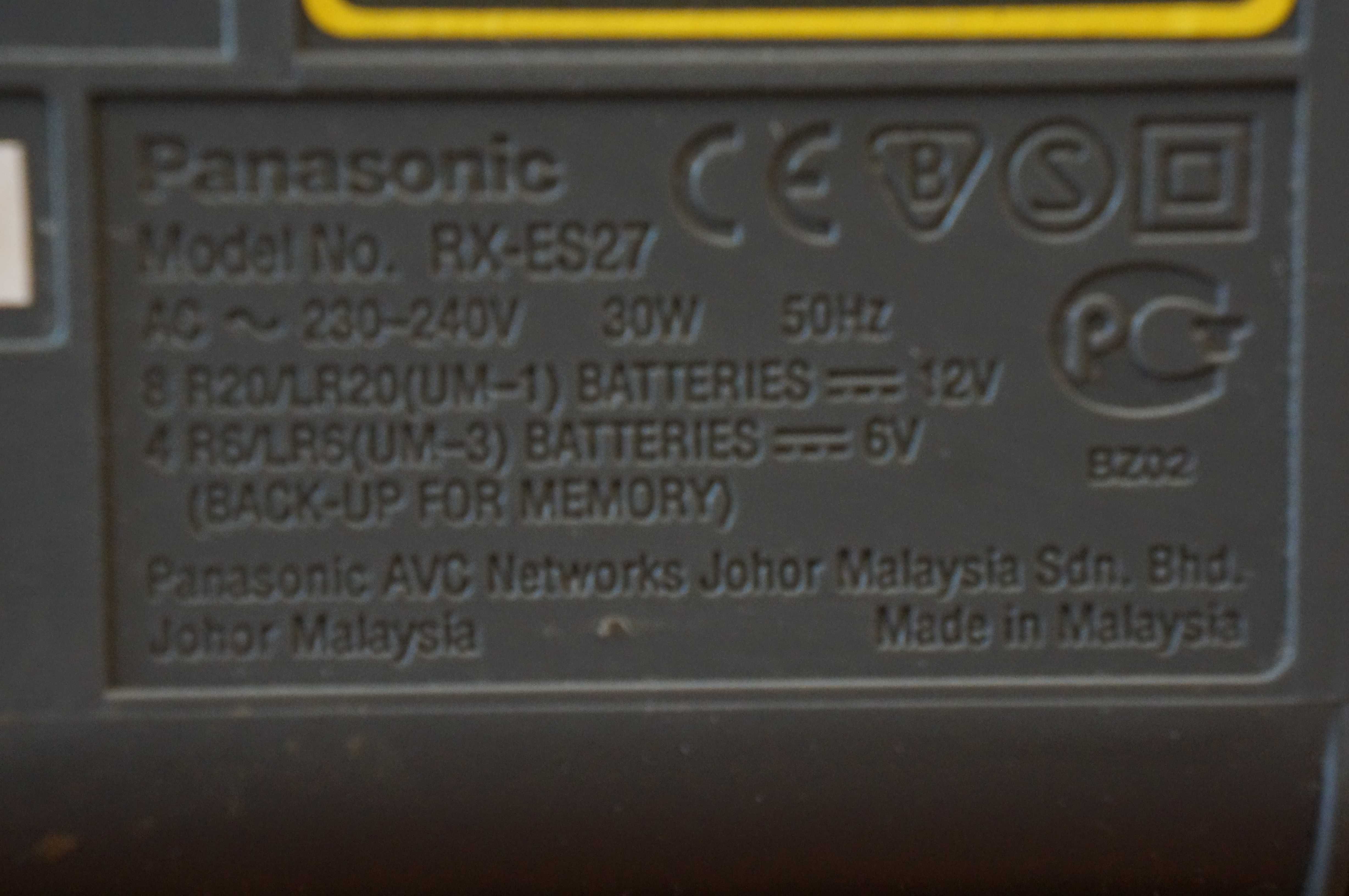 Panasonic RX - ES 27 CD/R/RW