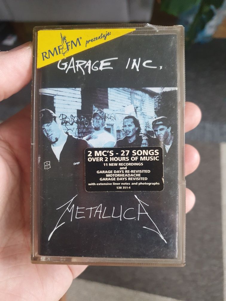 Metallica Garage Inc kasety