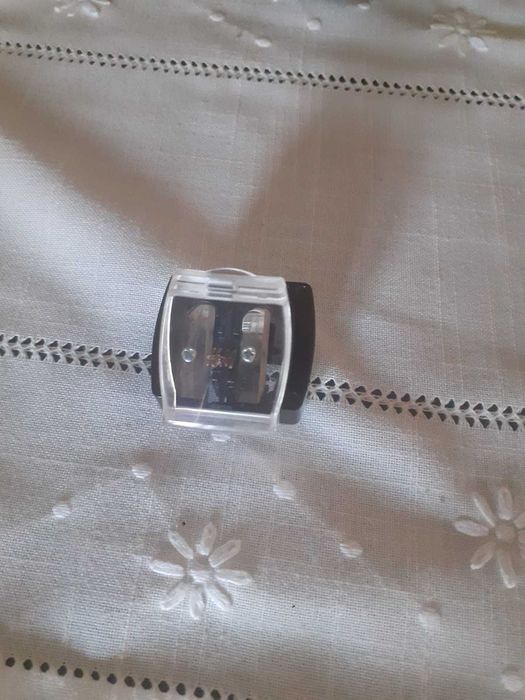 Afiador de lápis 2 em 1