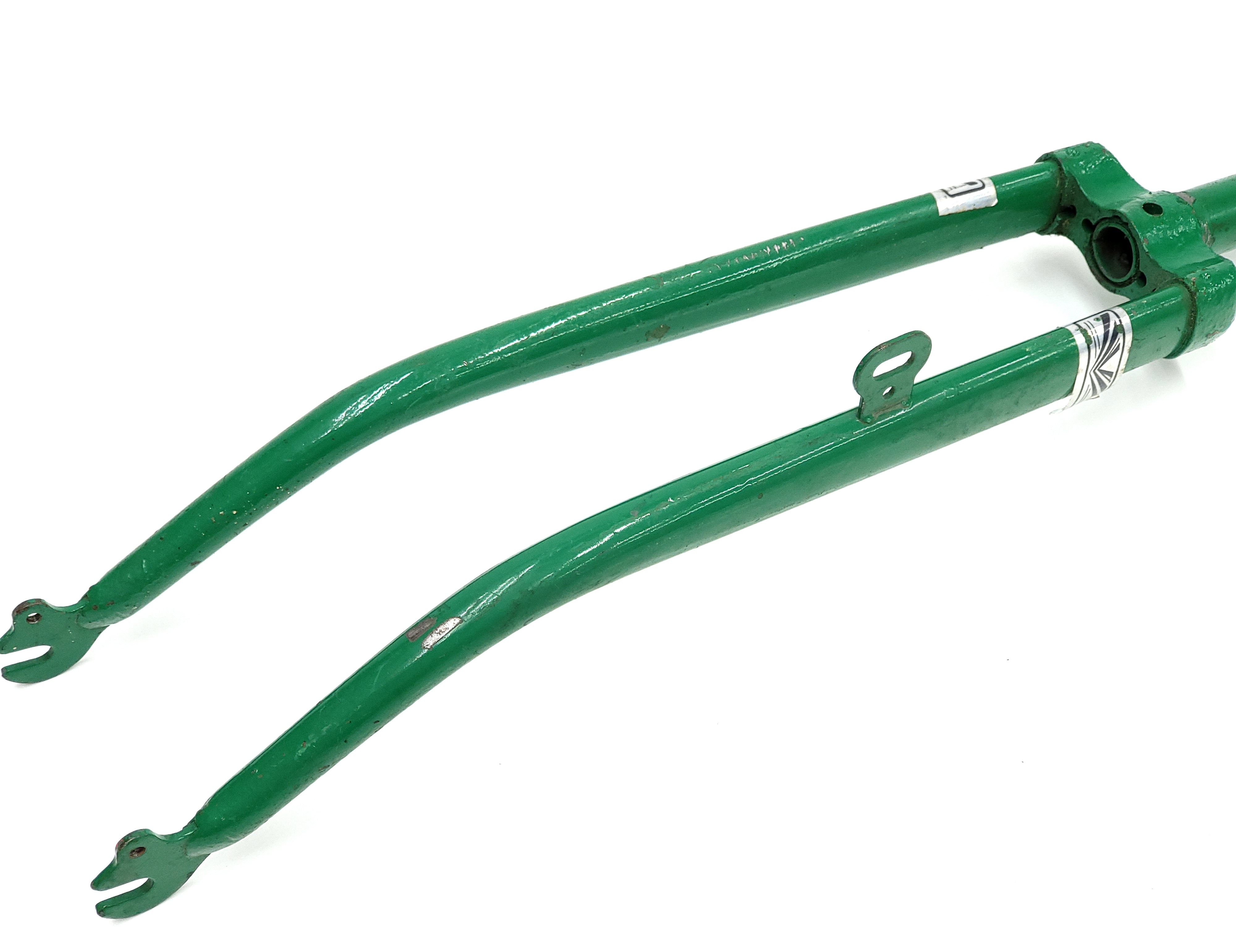NOWY Widelec 28 cali zielony PRL
