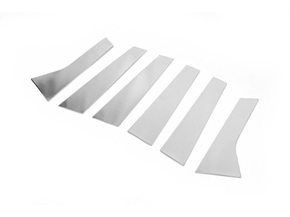 Range Rover Evoque Хром накладки на дверные стойки из нержавейки