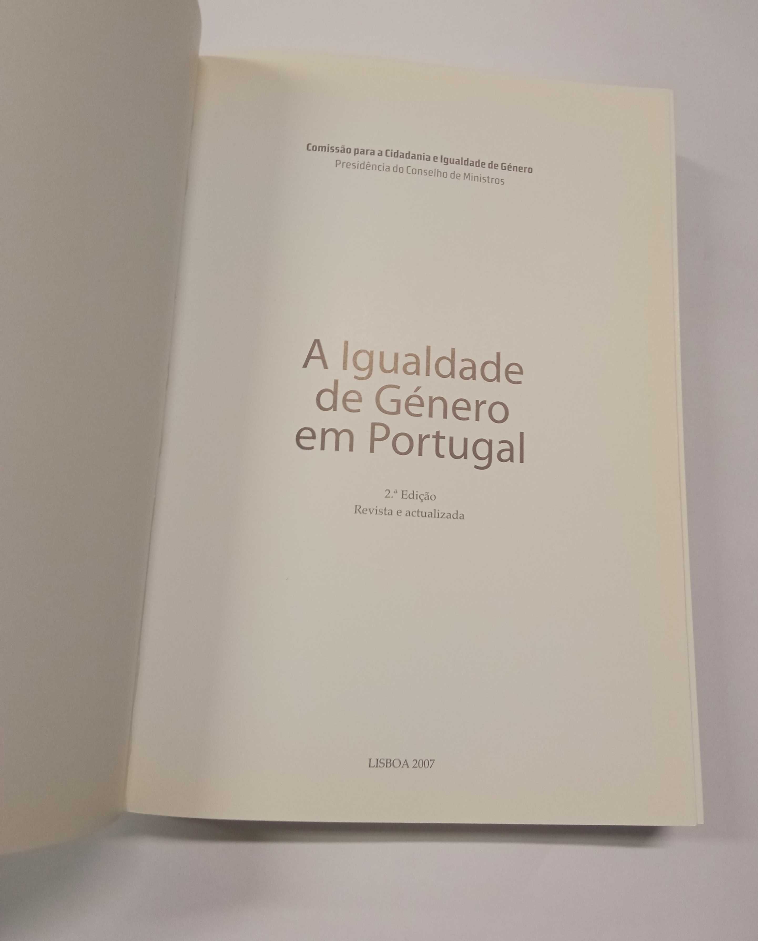 A igualdade de género em Portugal, coordenação Dina Canço