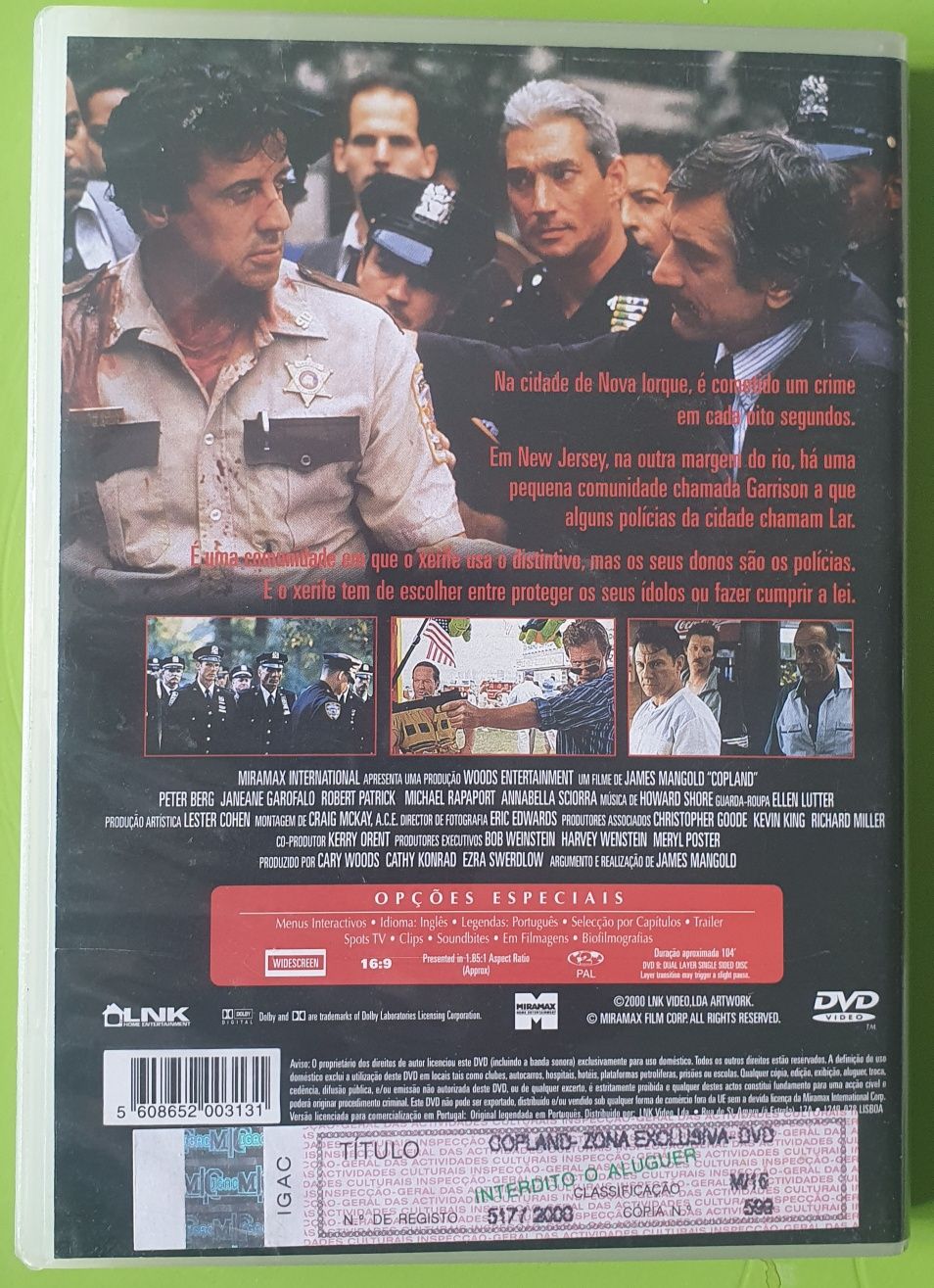 DVD Cop Land - Zona exclusiva