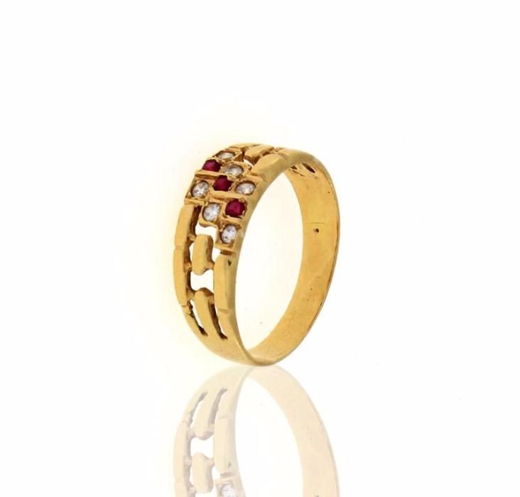 anel em ouro 19,2 KT