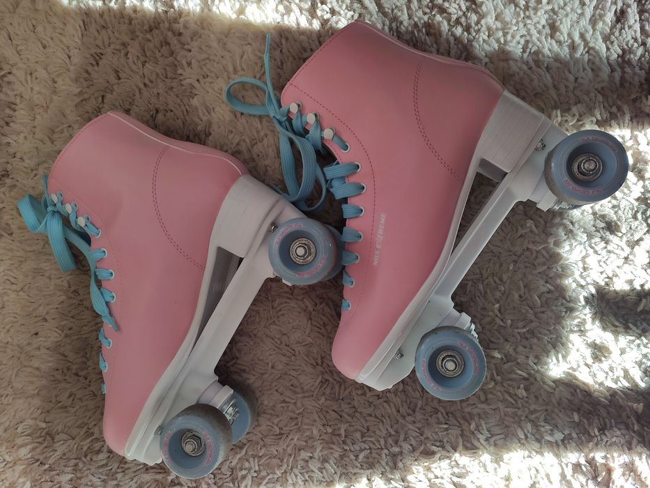 Różowe wrotki NQ8400 Nils Extreme