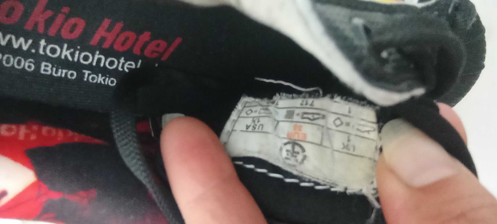 Неймовірно гарні кеди Tokio Hotel 33 р