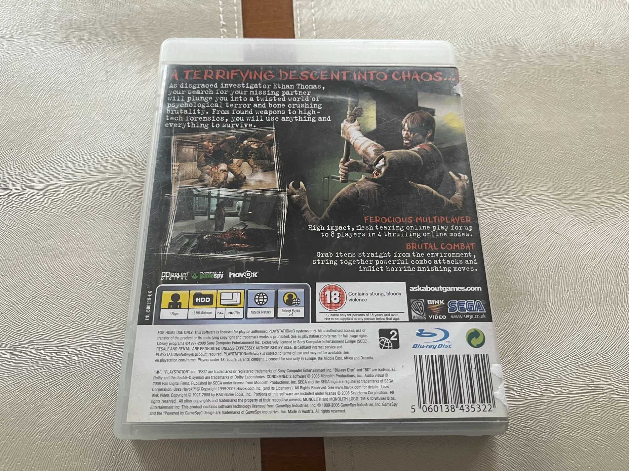 PS3 : Condemned 2