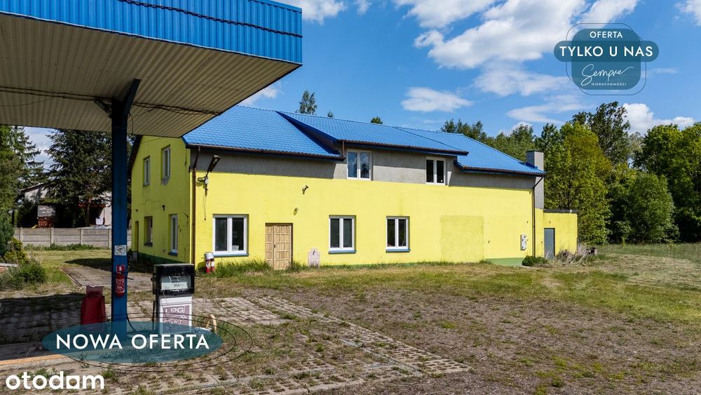 Stacja paliw na sprzedaż z dużą działką