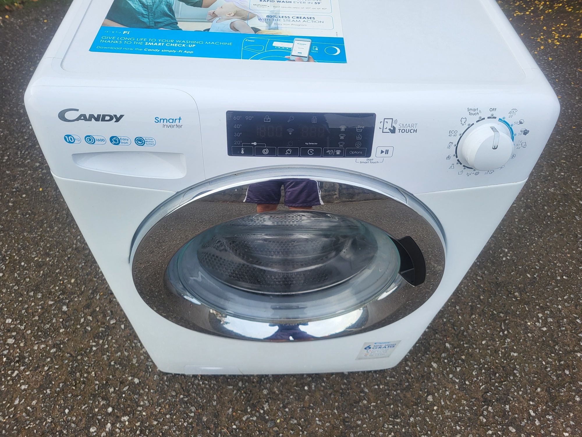 Máquina lavar roupa SEMI-NOVA 10 kg e 1600 rotações entrega e garantia