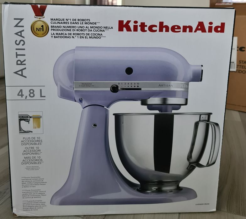 Robot kuchenny KitchenAid Artisan 5KSM125ELR kolor LAWENDOWY