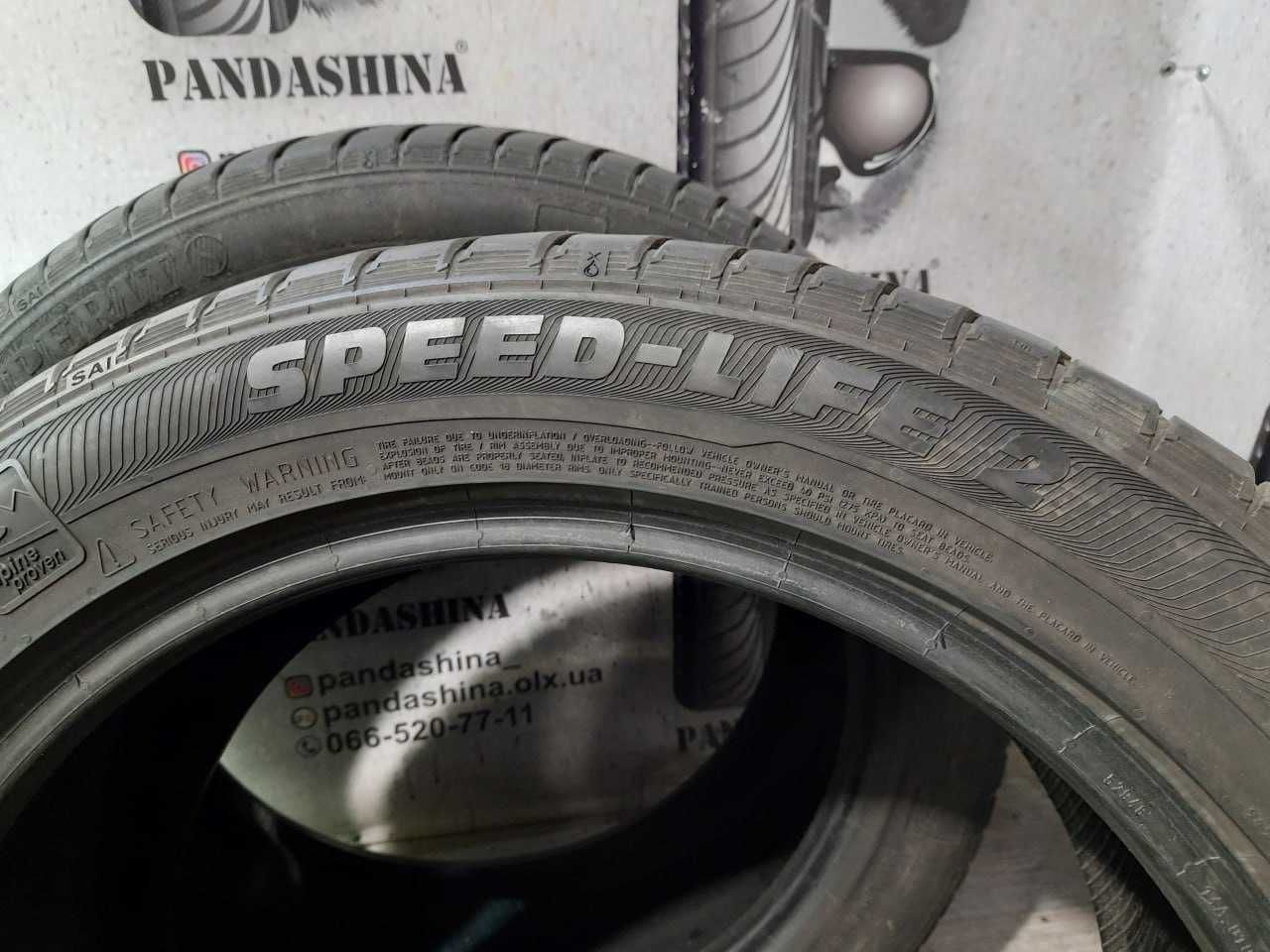 Шини 7-7,5мм 245/45 R18 SEMPERIT Speed-Life 2 б/в Літо склад