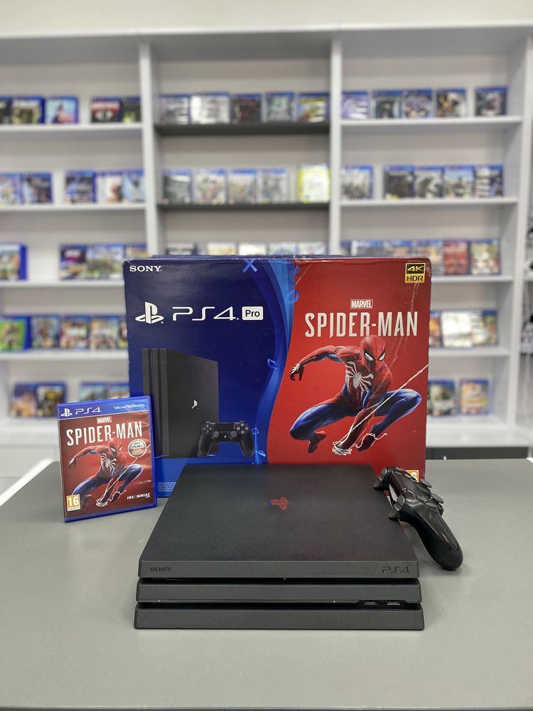 PlayStation 4 Pro + Spider-Man ІДЕАЛ ~ Гарантія!