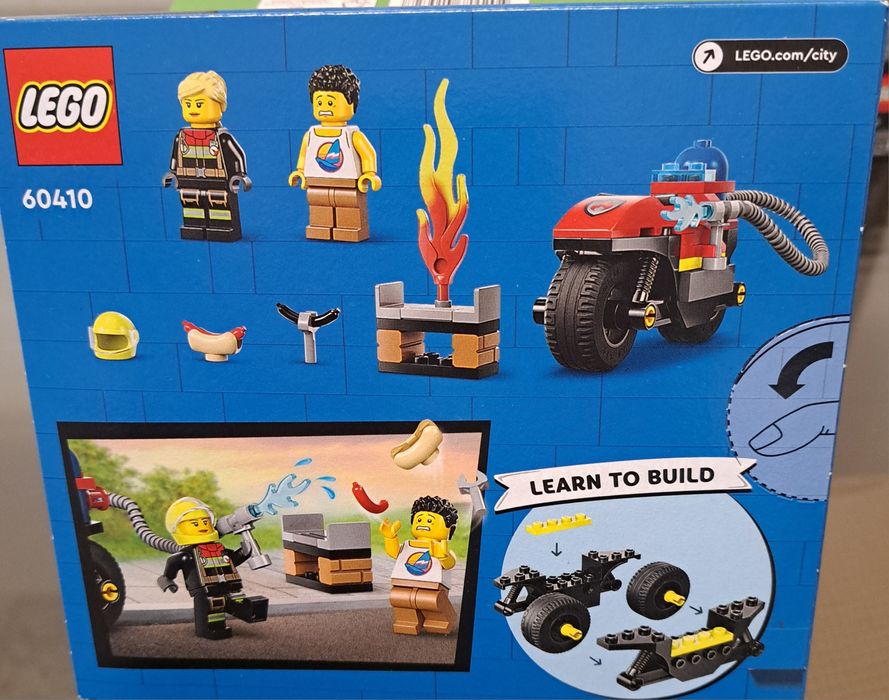 Lego City ref. 60410 4+-Motorcycle - Novo  com etiqueta