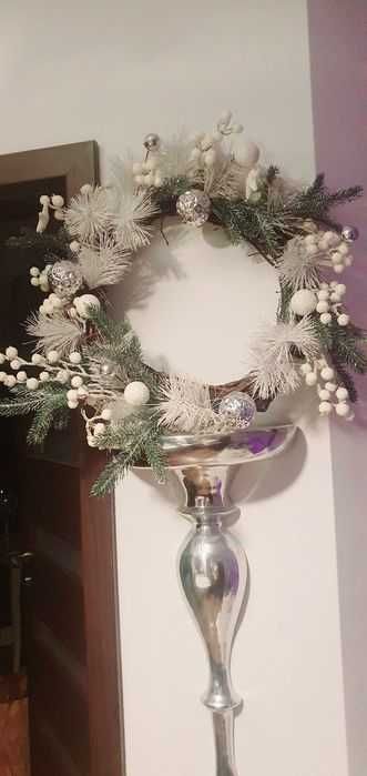 Przepiękny Duży Wieniec Home&You  45cm