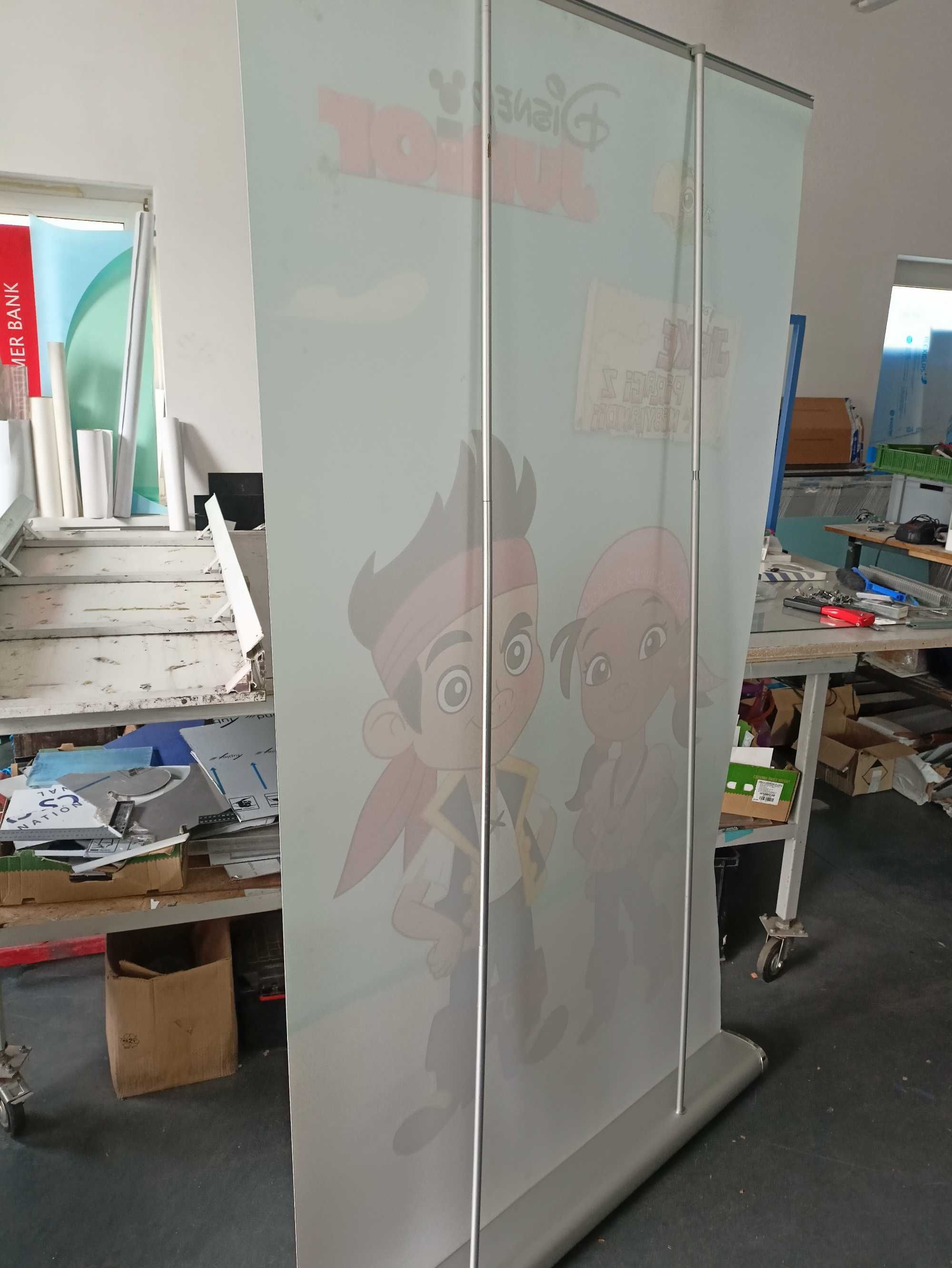Rollup 120 cm roll up stojak reklamowy prezenter ekspozytor