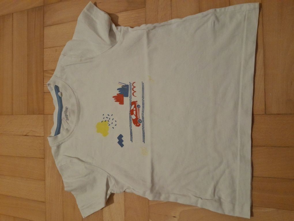6 t-shirtów z krótkim rękawem r 98-104
