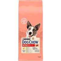 Purina Dog Chow Active Сухой корм для активных собак курица 14кг