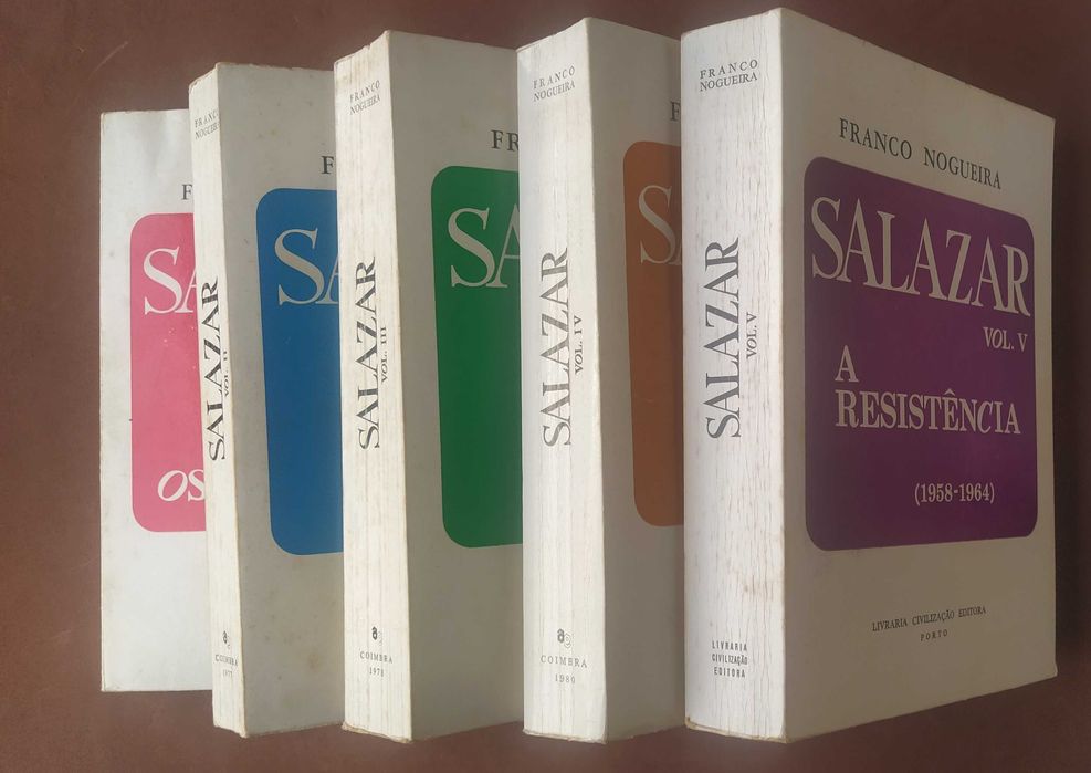 Salazar - Franco Nogueira – 5 Volumes