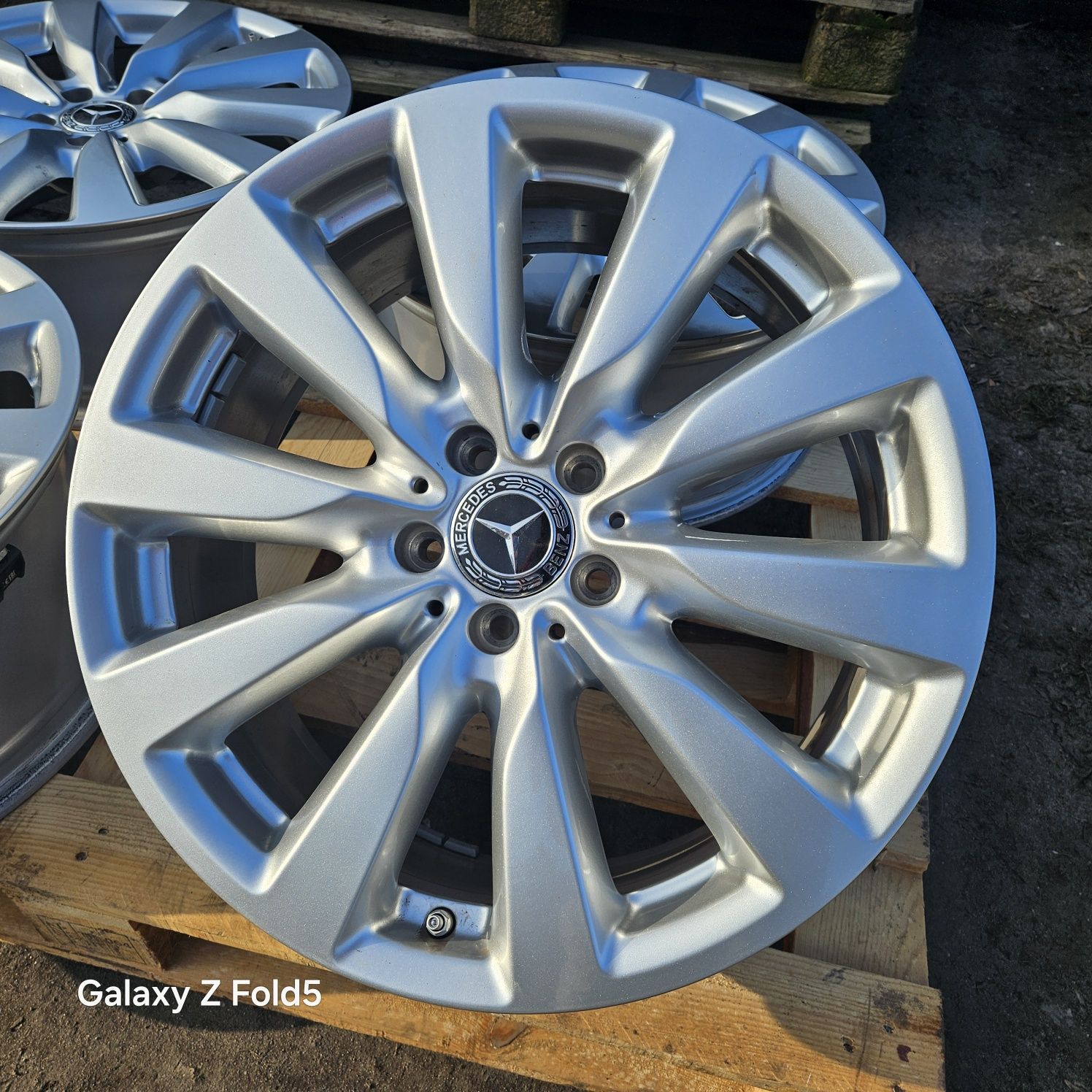 Alufelgi 19 Mercedes GLC GLA CLA Eklasa Vklasa Vito TPMS ET38 5x112