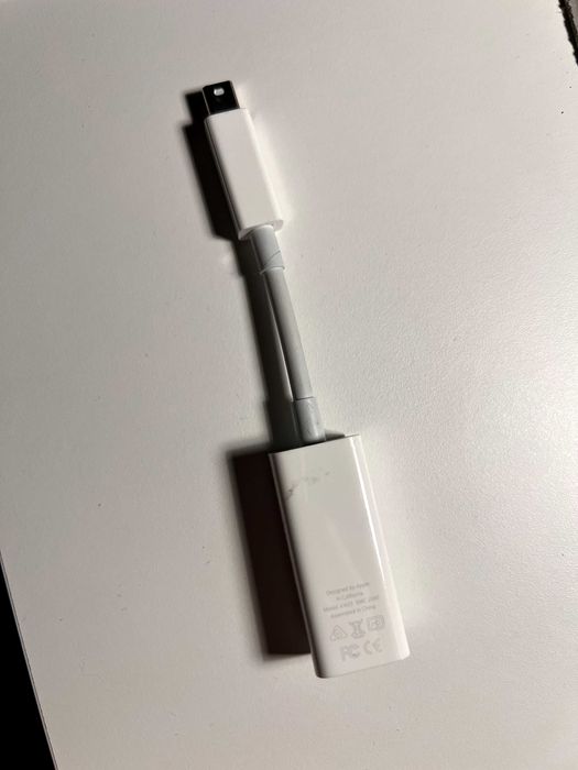 Przejściówka adapter rj45 thunderbolt apple