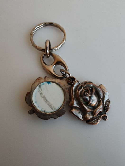 Breloczek róża wisiorek ze zdjęciem
