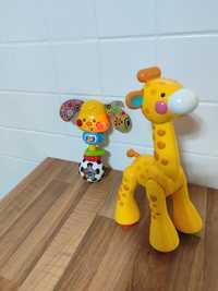 Zabawki dla maluchów , żyrafa Fisher Price