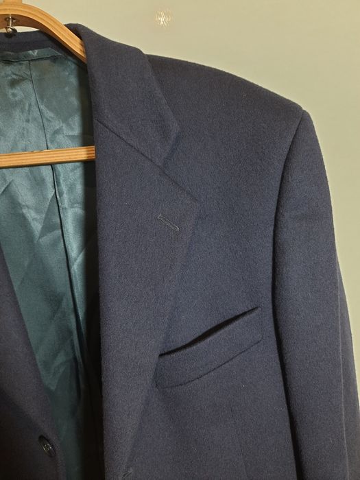 Кашеміровий піджак Hugo  насичений синій колір М