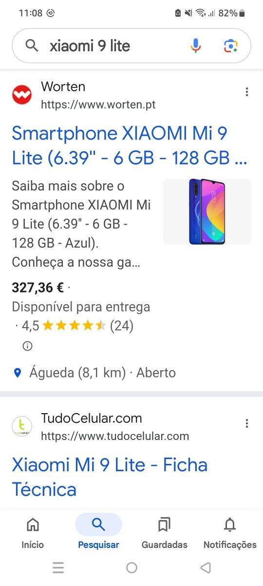 Xiaomi mi 9 lite 6GB, 128gb