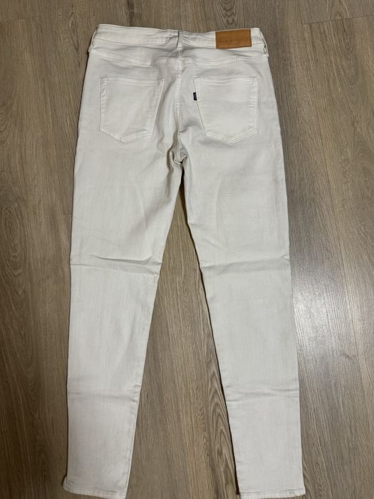 Білі Скіні Levis