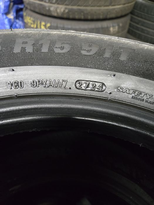 2x opona zima 195/65/15 91T Kumho WinterCraft Wp52 dot2724 8mm