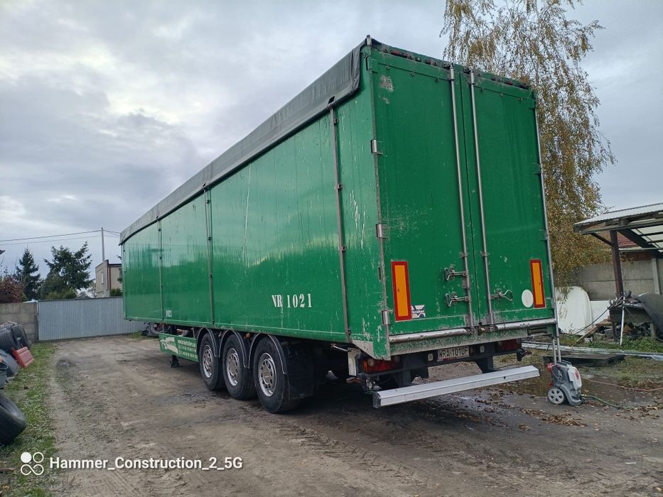 Naczepa Kraker ruchoma podloga