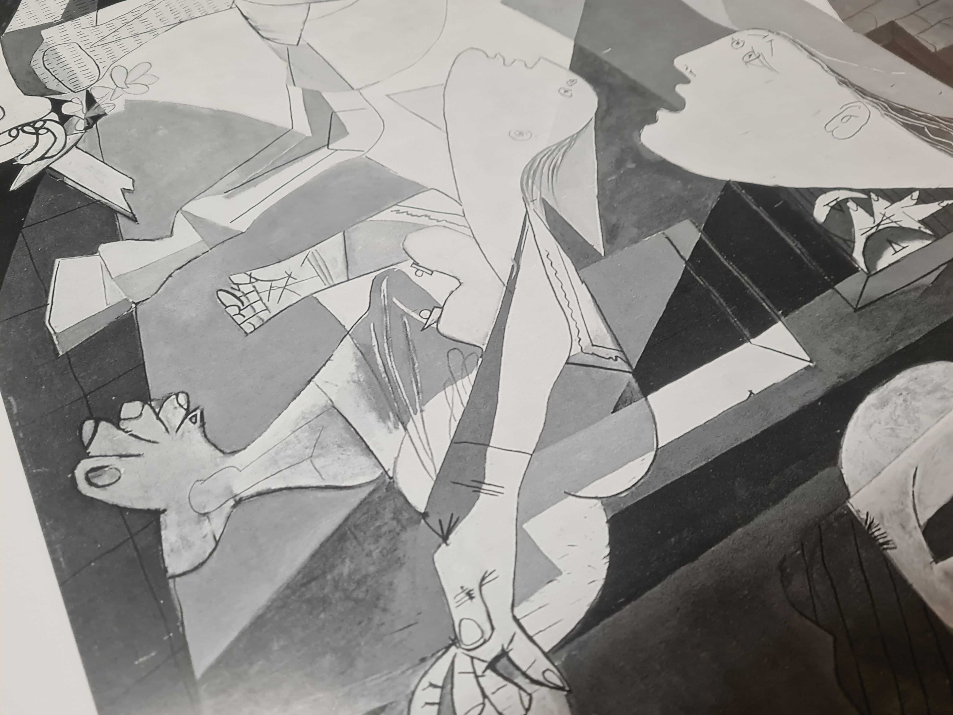 Pablo Picasso (after) - Guernica ,Tamanho Grande, Impressão Licenciada
