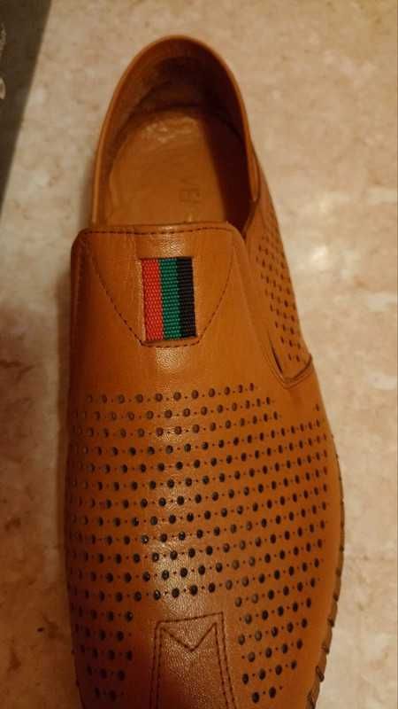Mokasyny męskie Venezia r.42 nowe/paragon