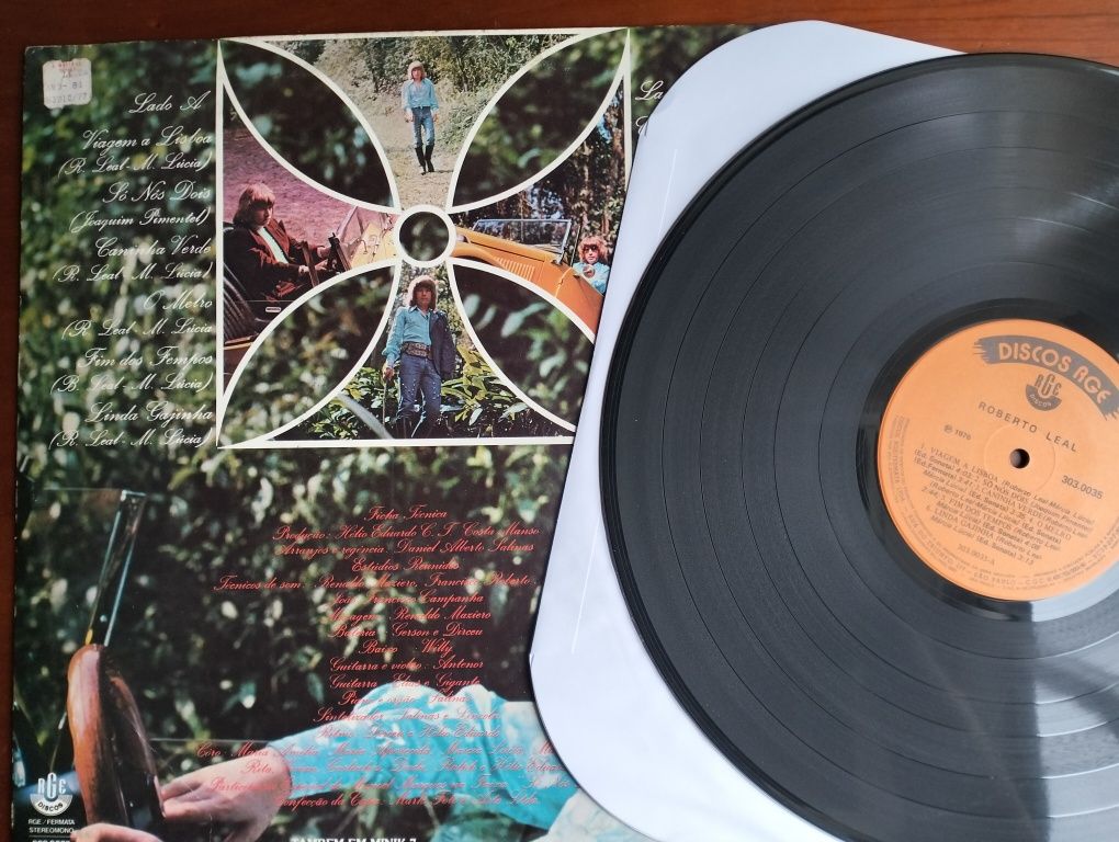 Disco de vinil LP Roberto Leal
