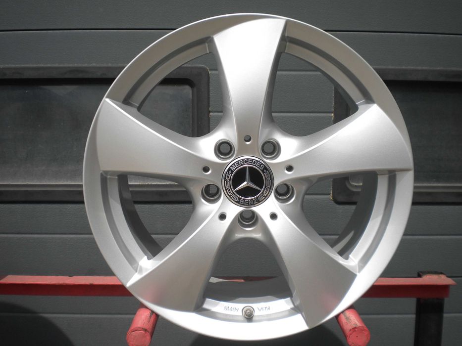 Felgi aluminiowe Borbet 17 5x112 et45 Mercedes W205 z czujnikami TPMS
