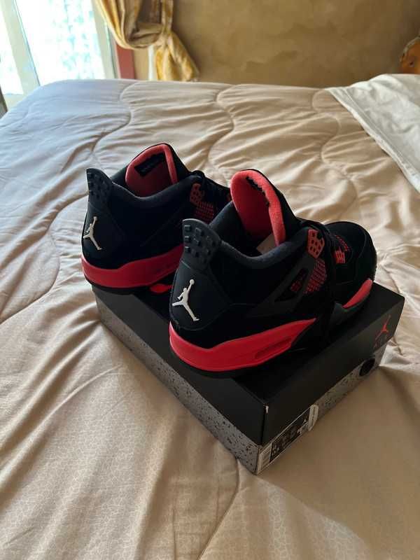 Nike_Air_Jordan_4 |Red Thunder|Retro| rozmiar EU.41
