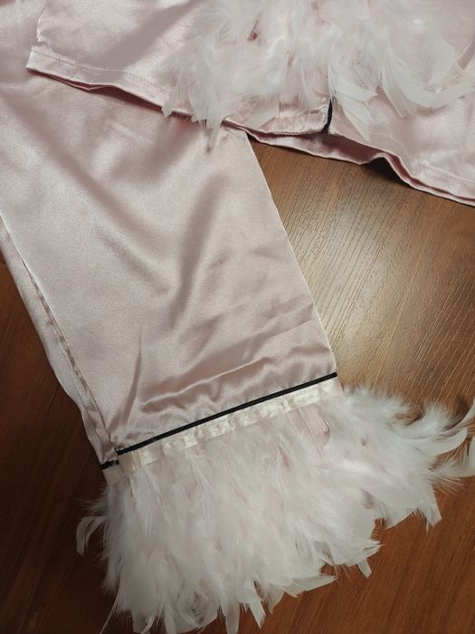 ‼️Нова піжама XS - S (з пір'ям)