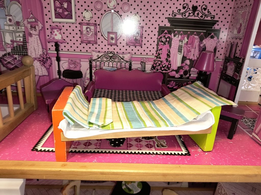 Domek dla lalek barbie Kinderkraft