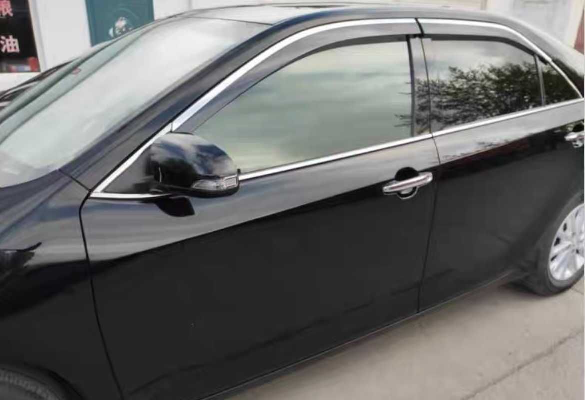 Вітровики з хромом Дефлектори вікон Toyota Camry 50 / 55 Європа