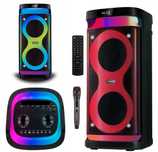 Głośnik Karaoke Bluetooth Przenośny Power Audio Manta ARGOS Mikrofon