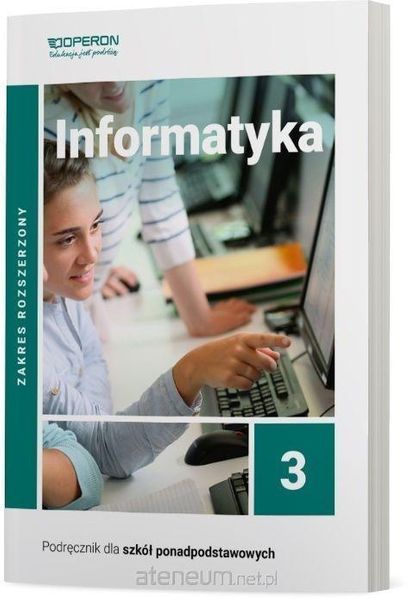 NOWA] Informatyka 3 Podręcznik Rozszerzony Hermanowski OPERON
