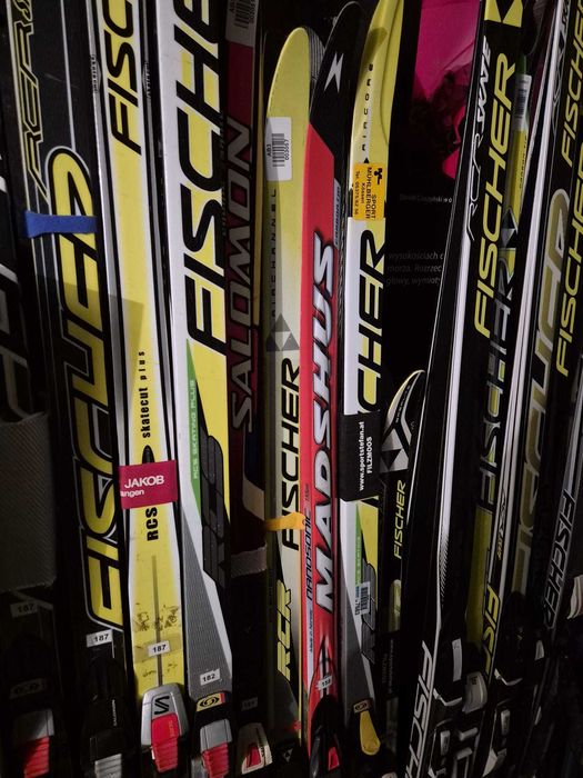 Narty biegowe, biegówki, śladowe