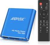 AGPTEK Mini 1080P Cyfrowy odtwarzacz multimedialny Full HD